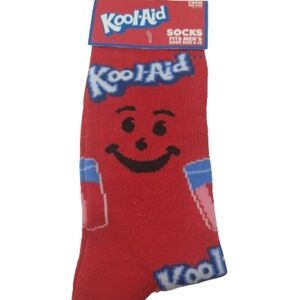 'Kool-Aid' Novelty Crew Socks - Size 6 - 12 *NEW*